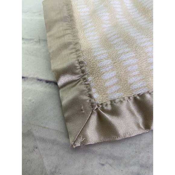 Cloud Island Brown Beige Tan Monkey Satin Lovey Security Blanket Plush Baby - Picture 4 of 10